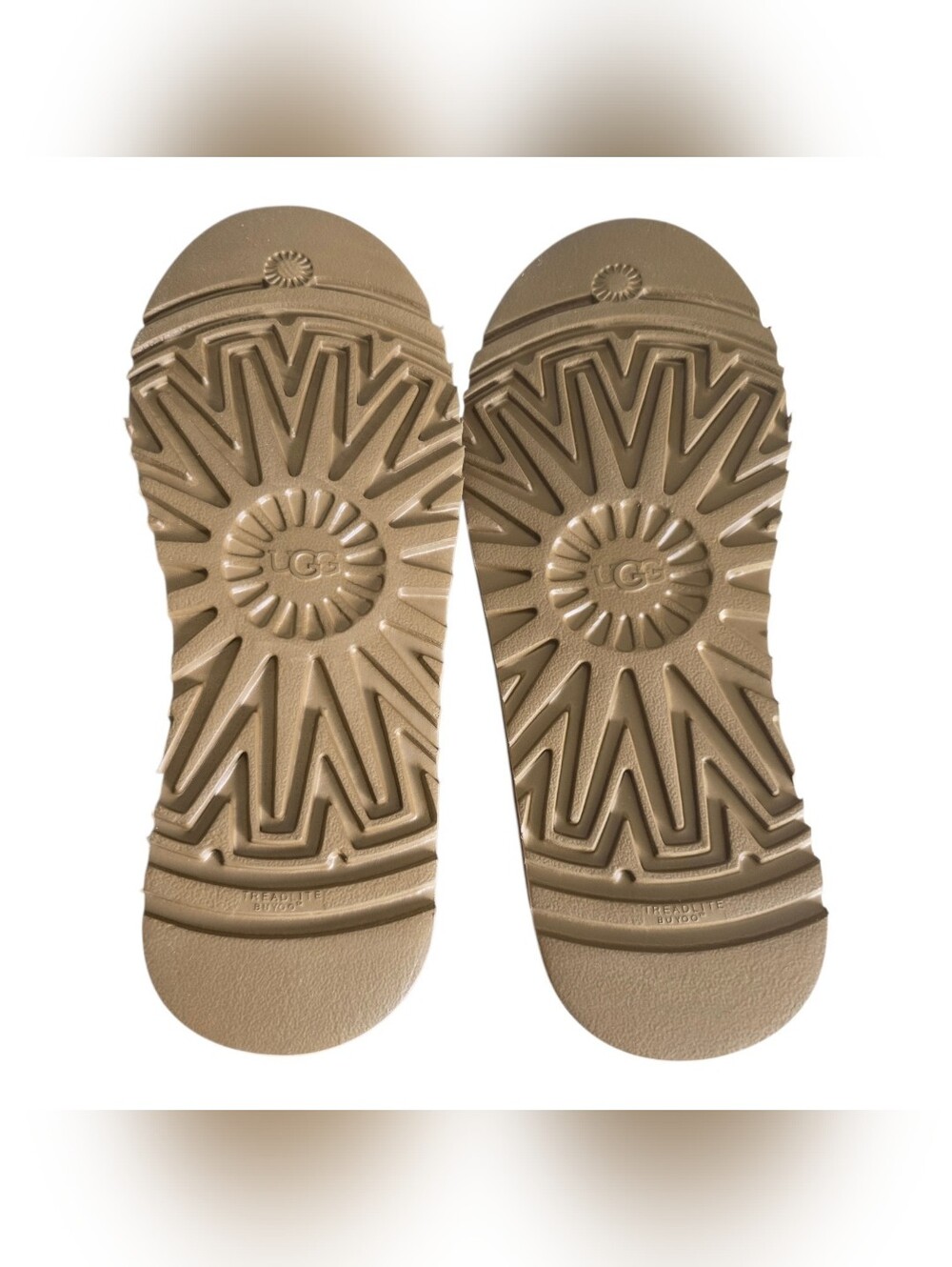 Ugg Women's Tasman II Shoes Slippers Tan Red Size 7 - Picture 8 of 8